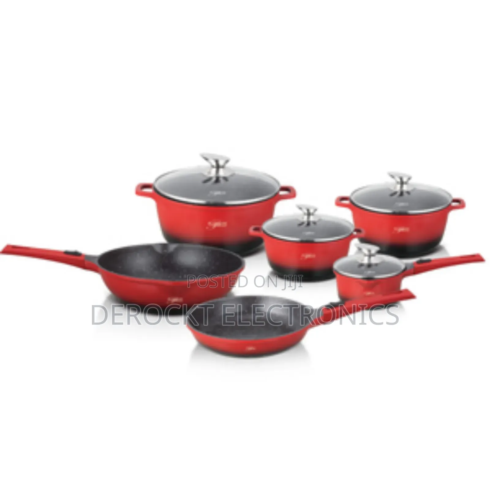 Platinum 10in1 Quality Cookware Set
