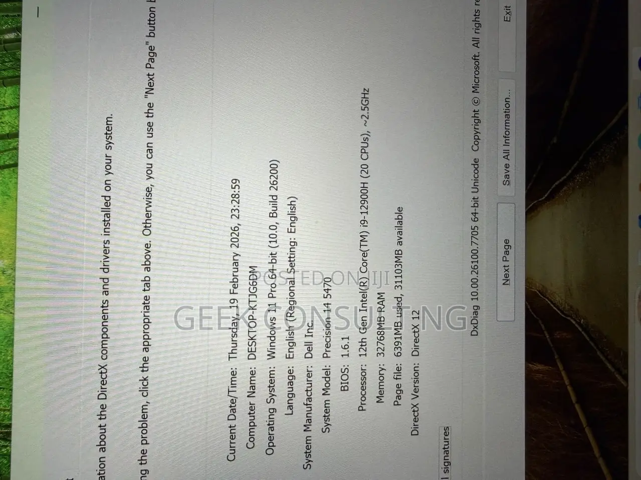 Laptop Dell Precision 5470 32GB Intel Core i9 SSD 1T
