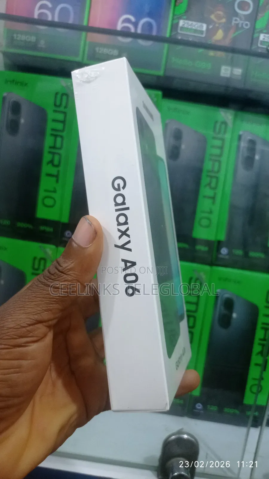 New Samsung Galaxy A06 128 GB Black