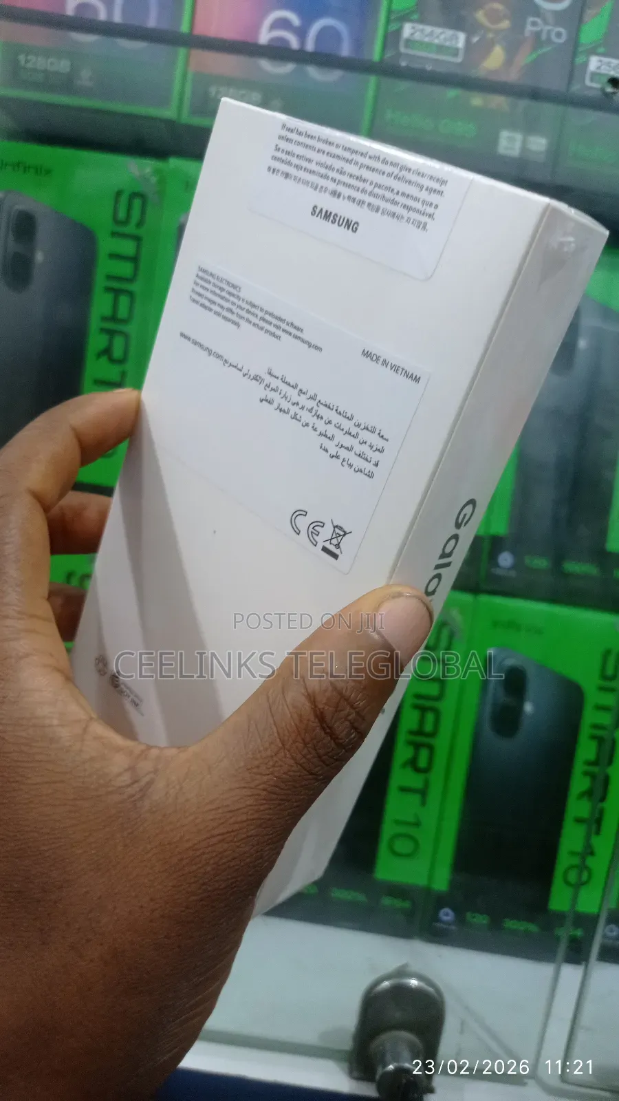 New Samsung Galaxy A06 128 GB Black