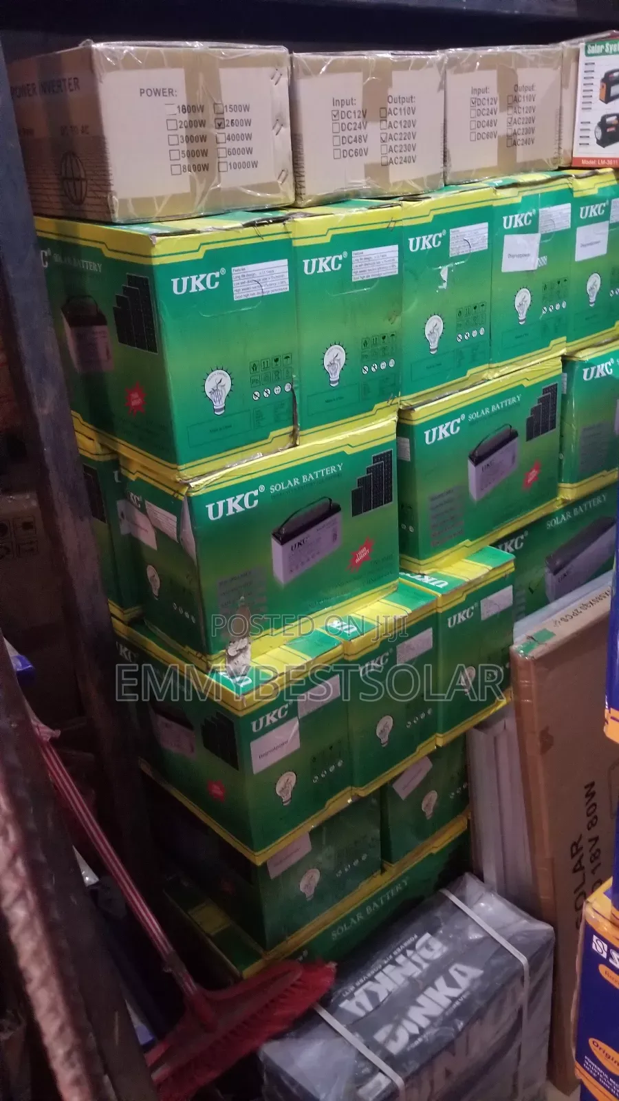 130 Amps 12v Su Can Solar Gel Battery