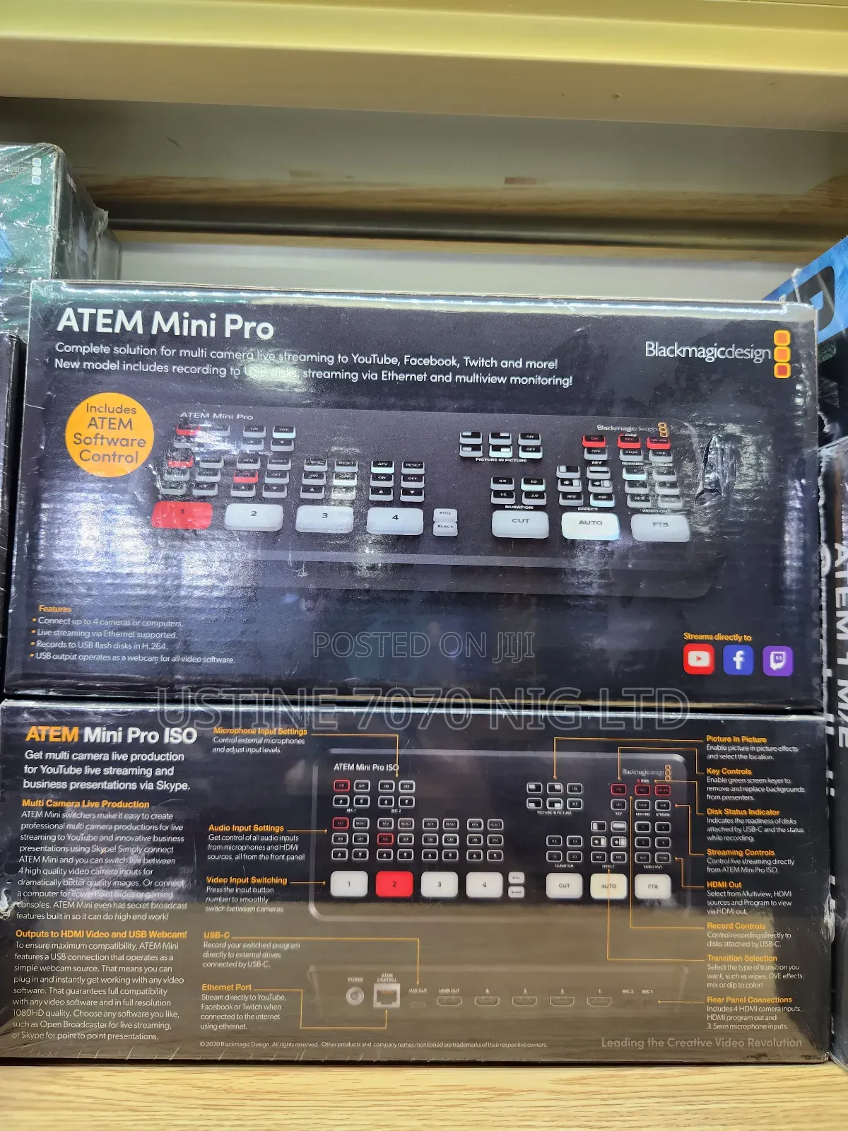 Blackmagic Atem Mini Pro (New)