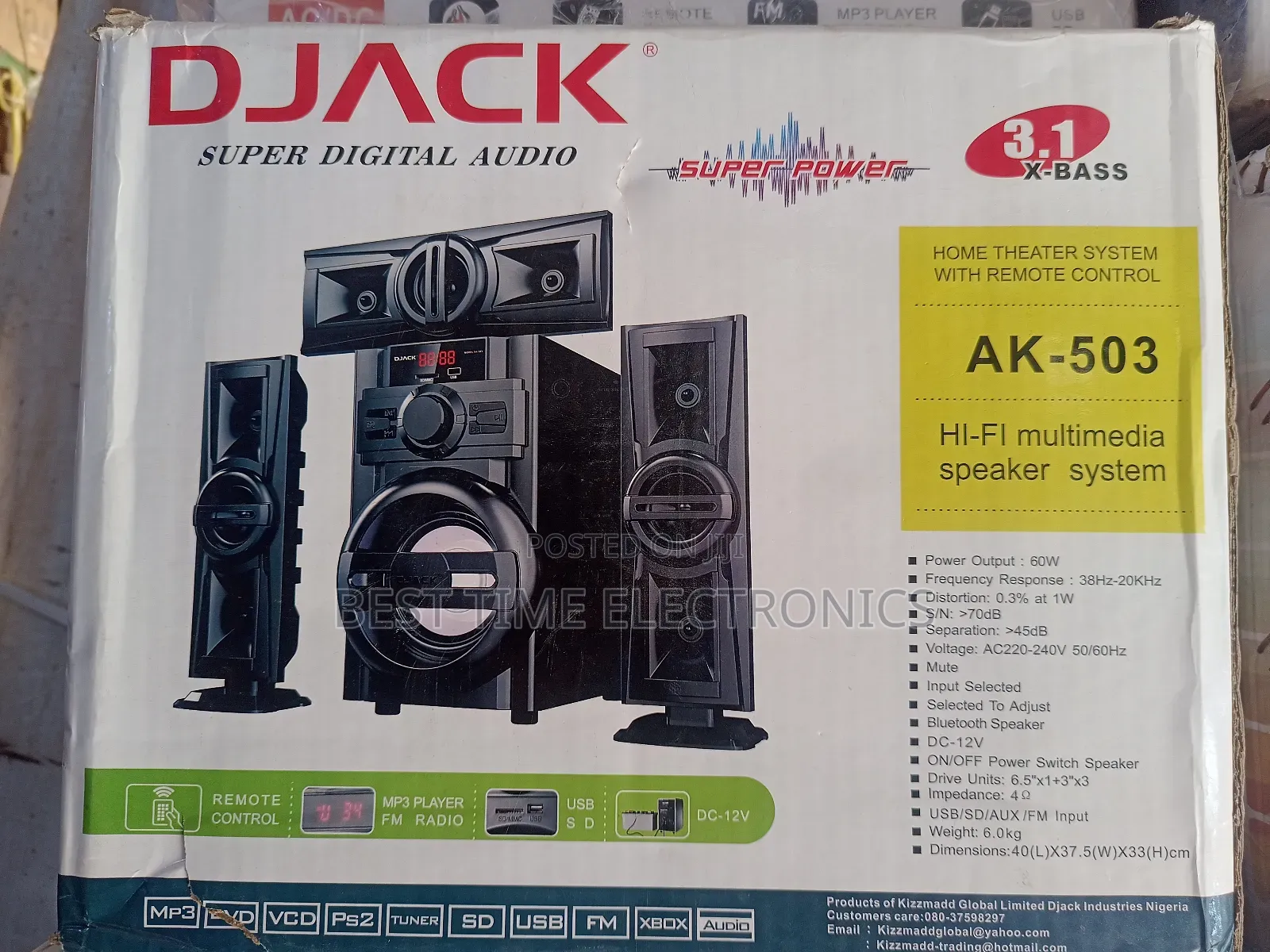 Djack Home Theater System Ak-503
