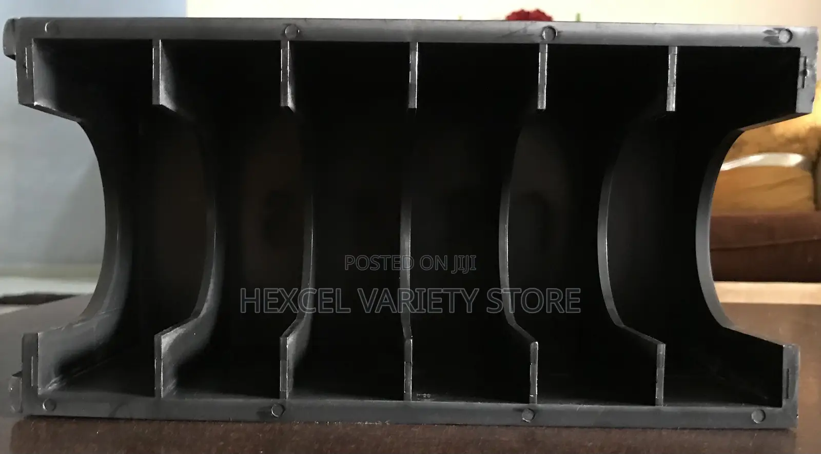 Heavy-Duty Bar Glass Cover Organizer Rack – Multi-Layer Storage.
