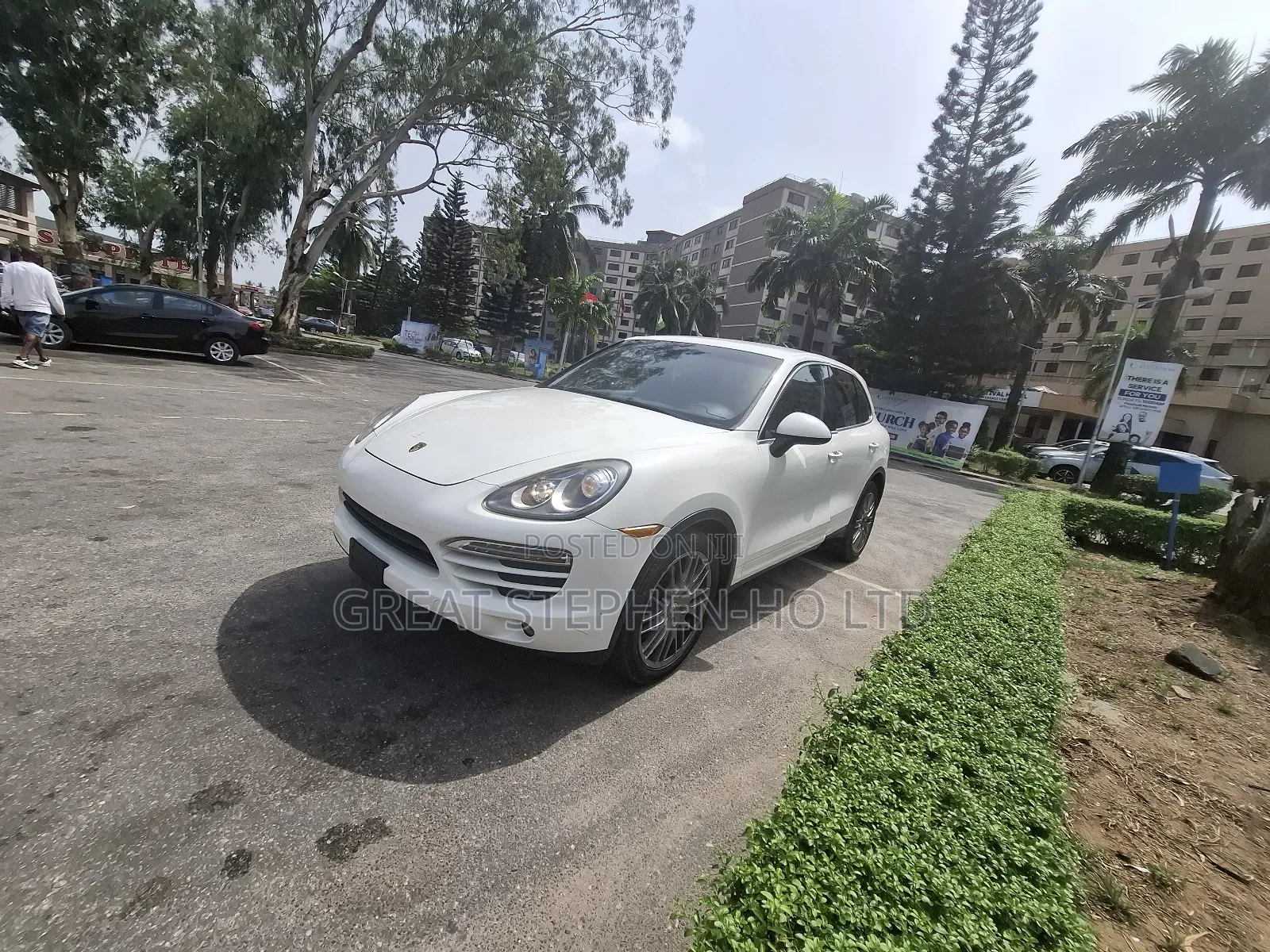 Porsche Cayenne S 2013 White