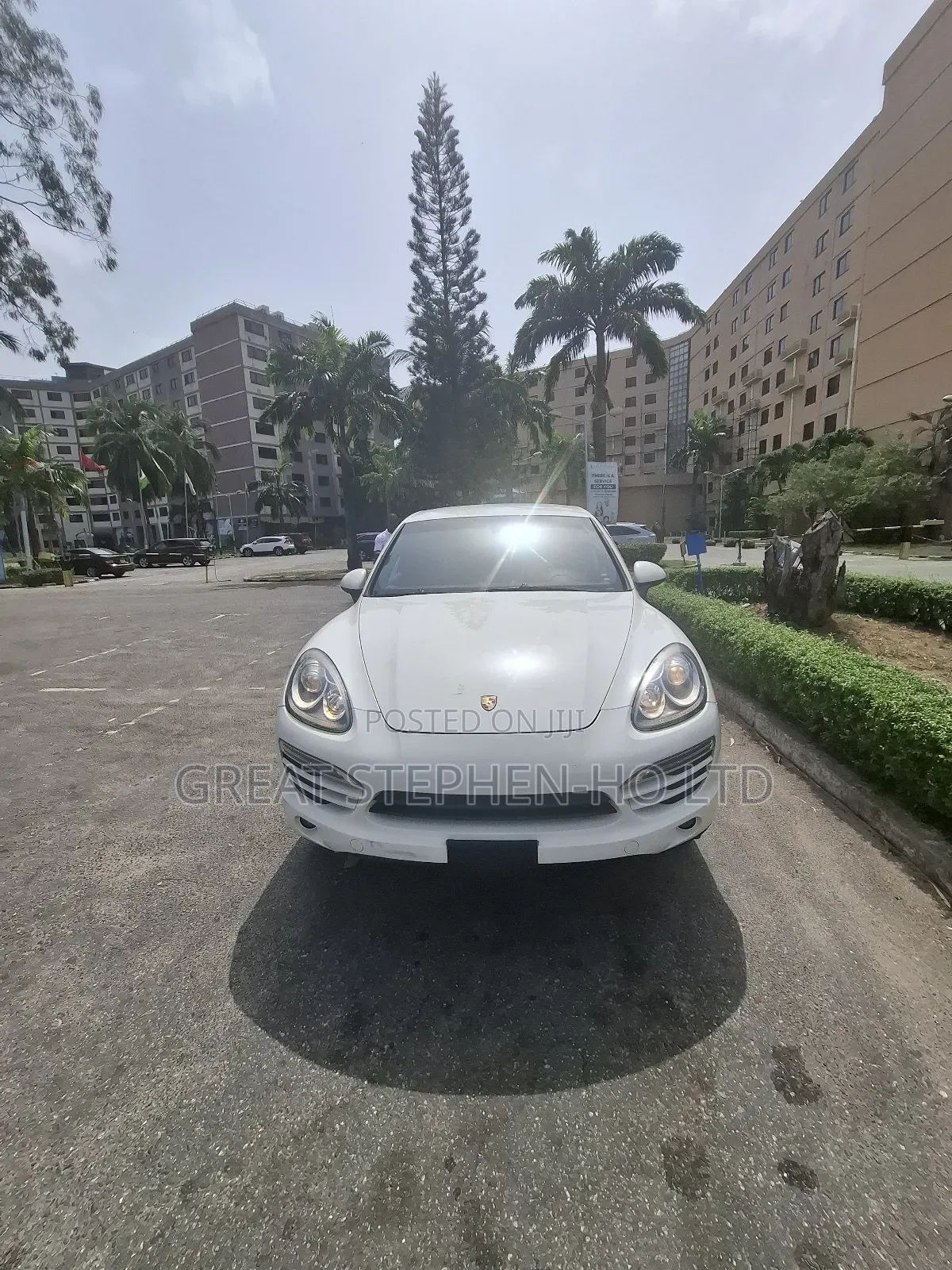 Porsche Cayenne S 2013 White