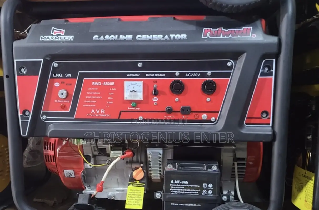 RWD 6500e Maxmech Generator