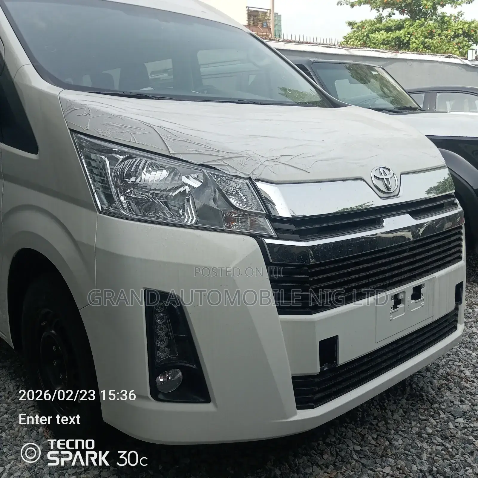 New Toyota HiAce 2025 White