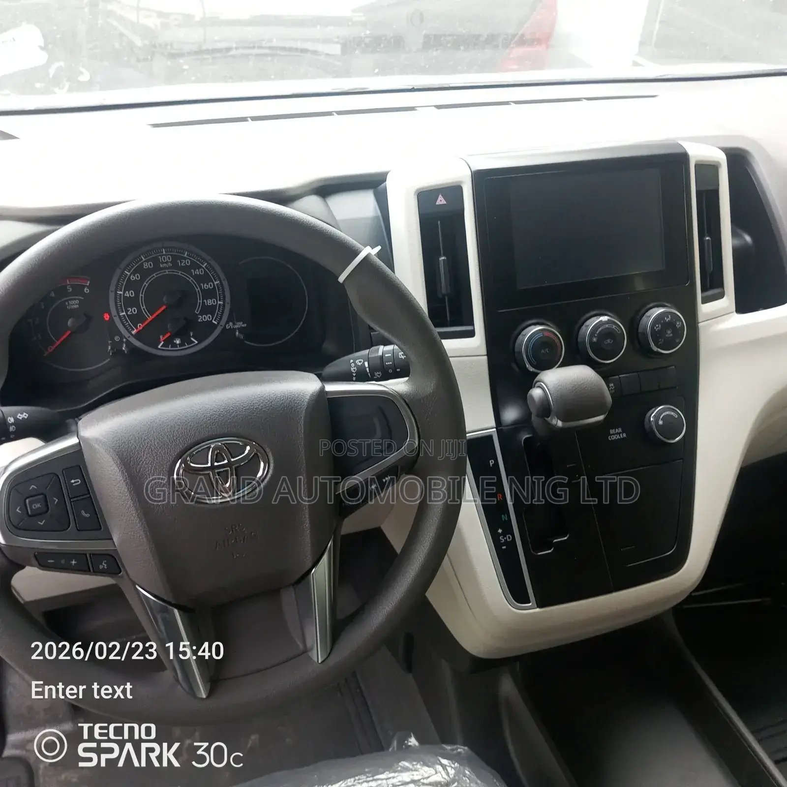 New Toyota HiAce 2025 White