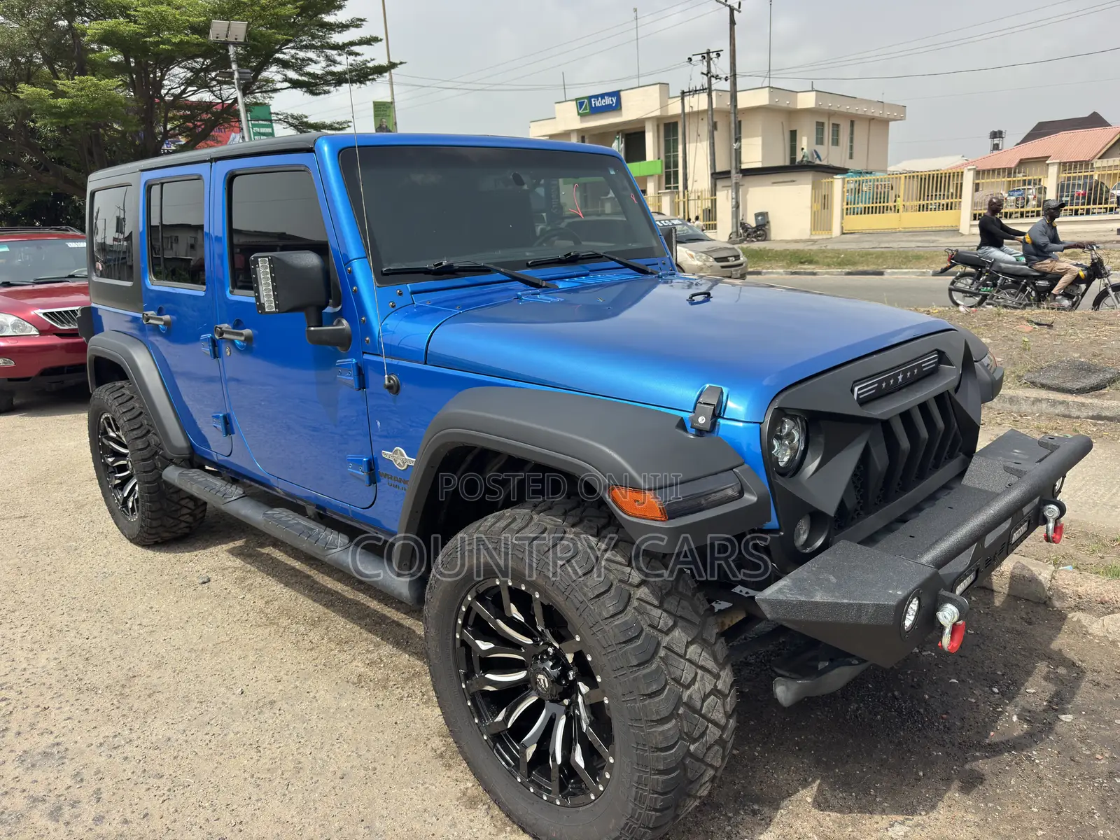 Jeep Wrangler Unlimited X 4dr SUV 4WD (3.6L 6cyl 6M) 2015 Blue