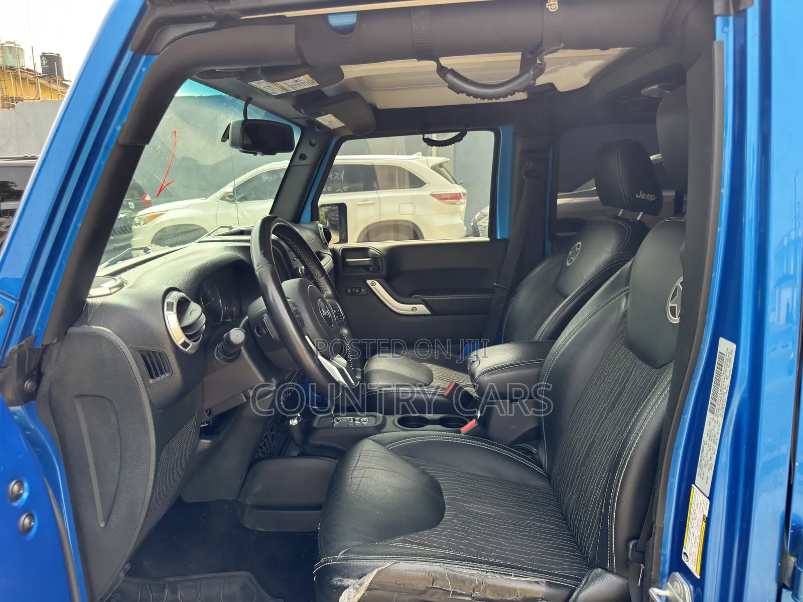 Jeep Wrangler Unlimited X 4dr SUV 4WD (3.6L 6cyl 6M) 2015 Blue