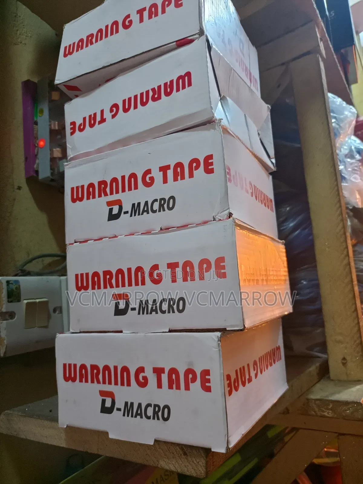 Red Warning Or Caution Tape