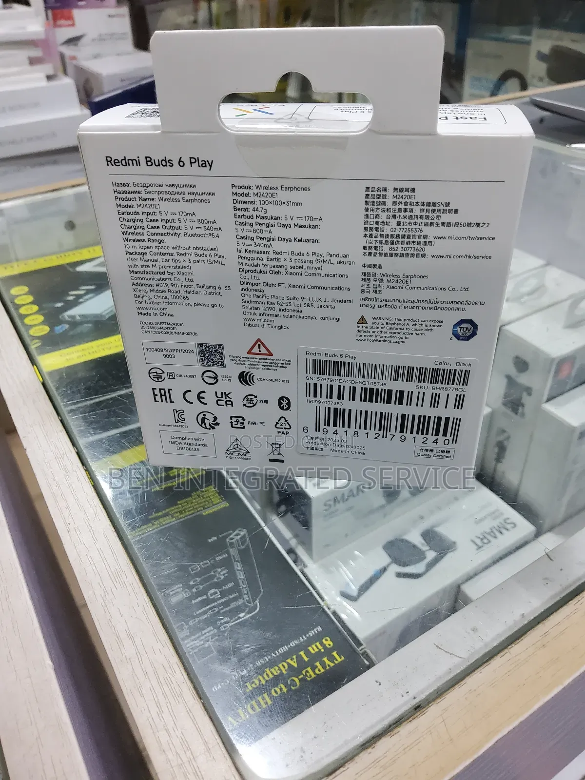 Best Budget Choice: Xiaomi Redmi Buds 6 Play - 36h Playtime