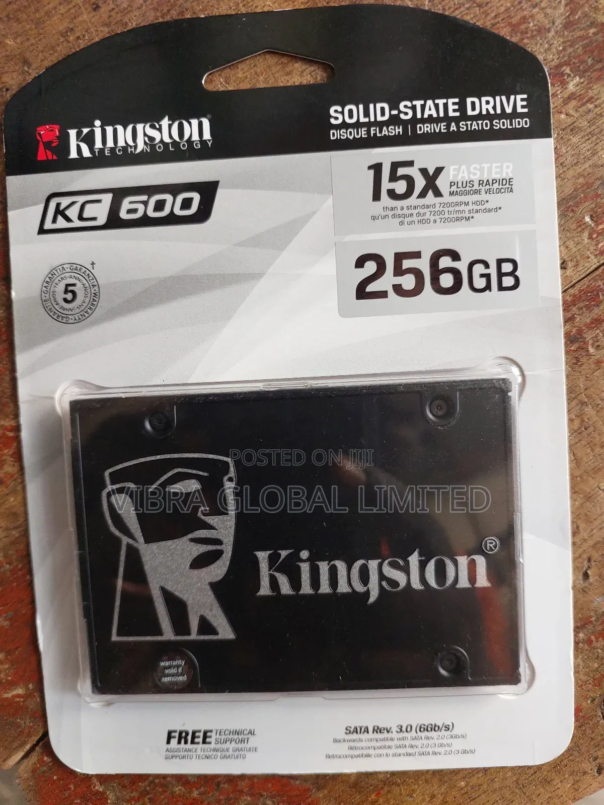 Kingston 256gb SSD Sata