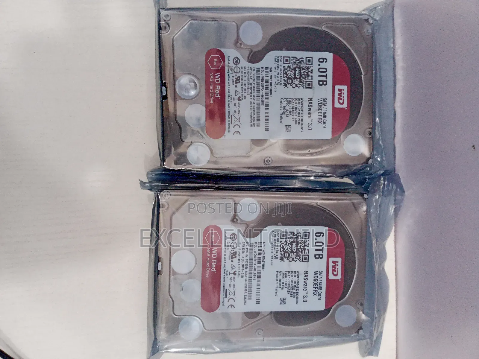 6tb Red Nasware 3.0 Wd Sata Desktop HDD