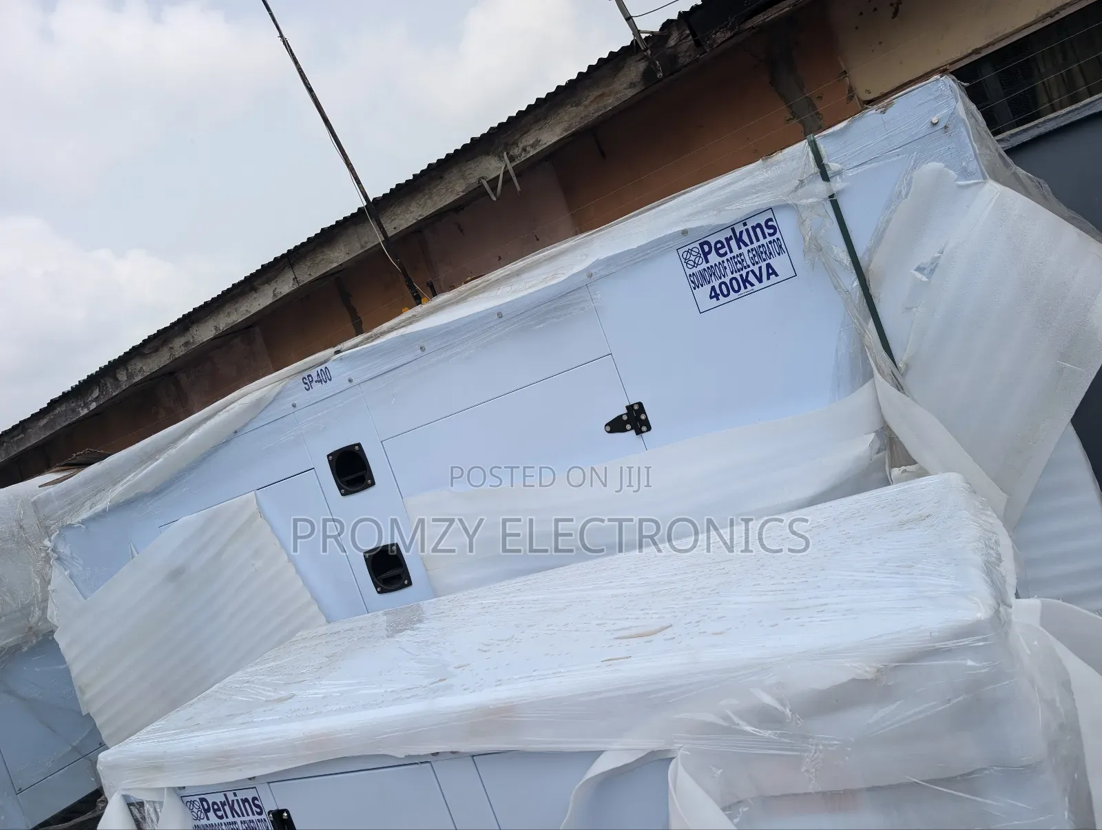 Brand New Perkins Diesel Soundproof Generator 2years Wty Sp400kva