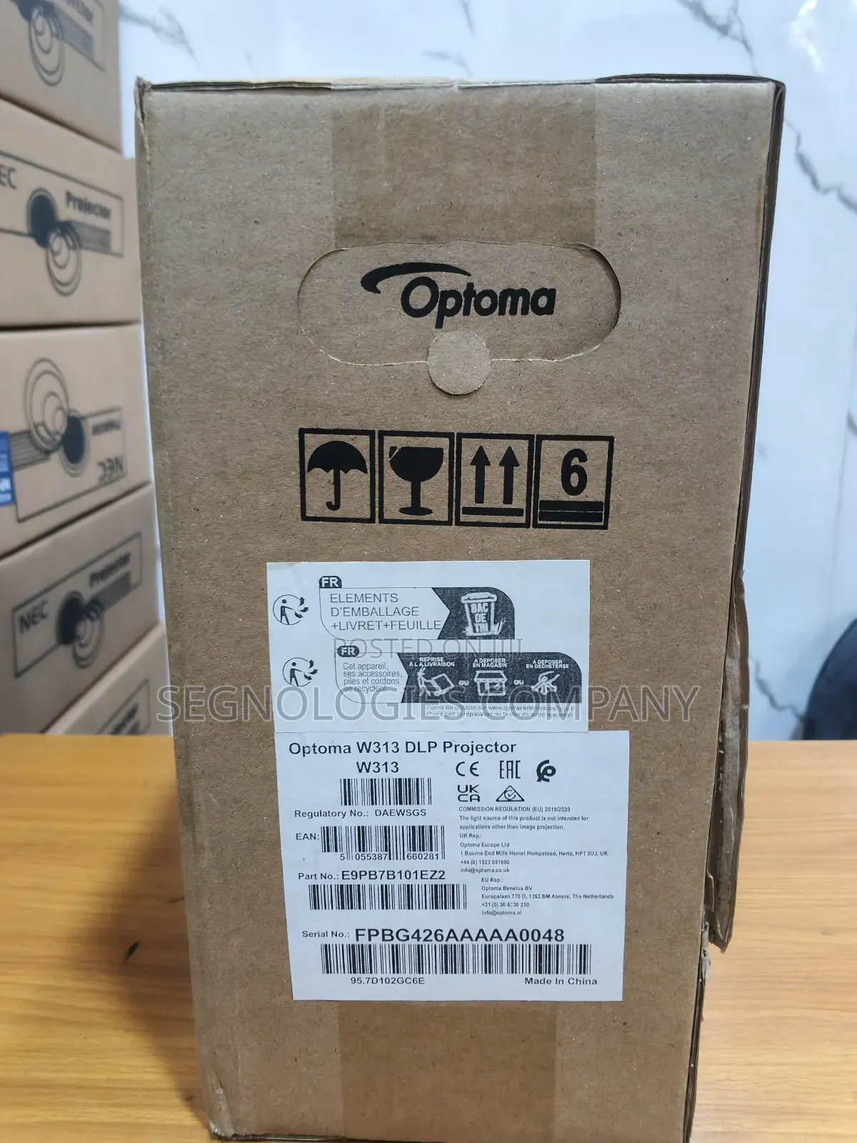 Optoma W313 3200 Lumens Multimedia Dlp Projector