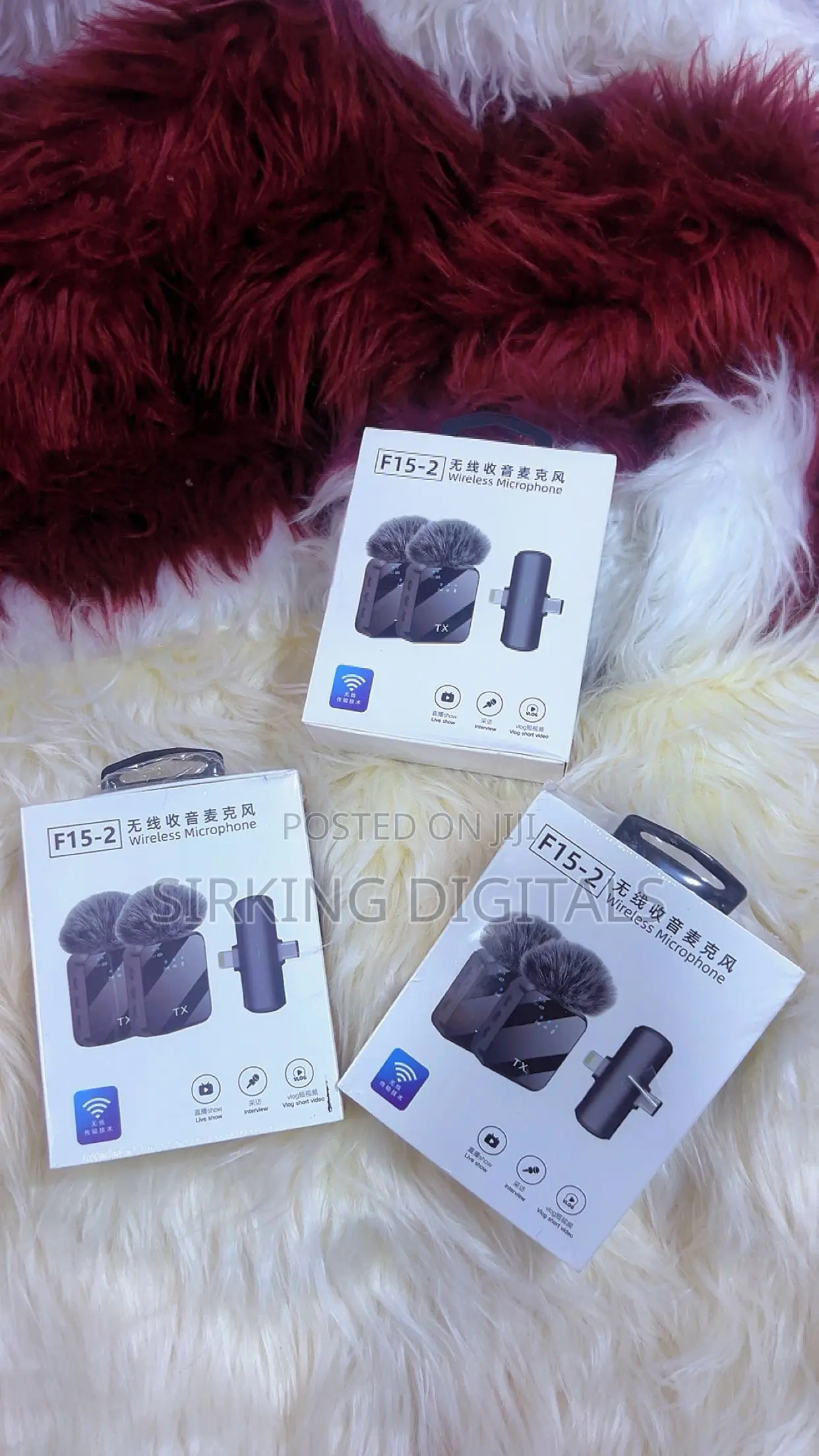Microphone F15-2 Double Phone Mic