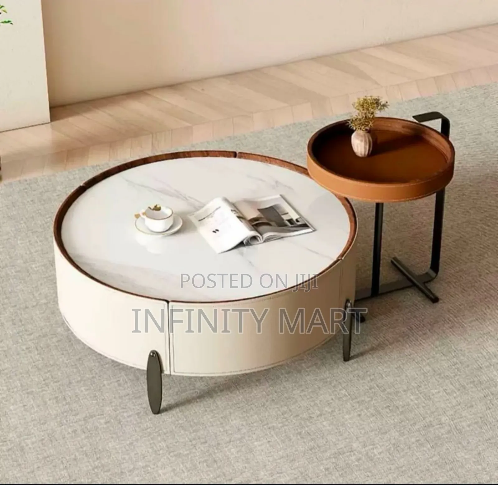 Caramel Mix Center Table