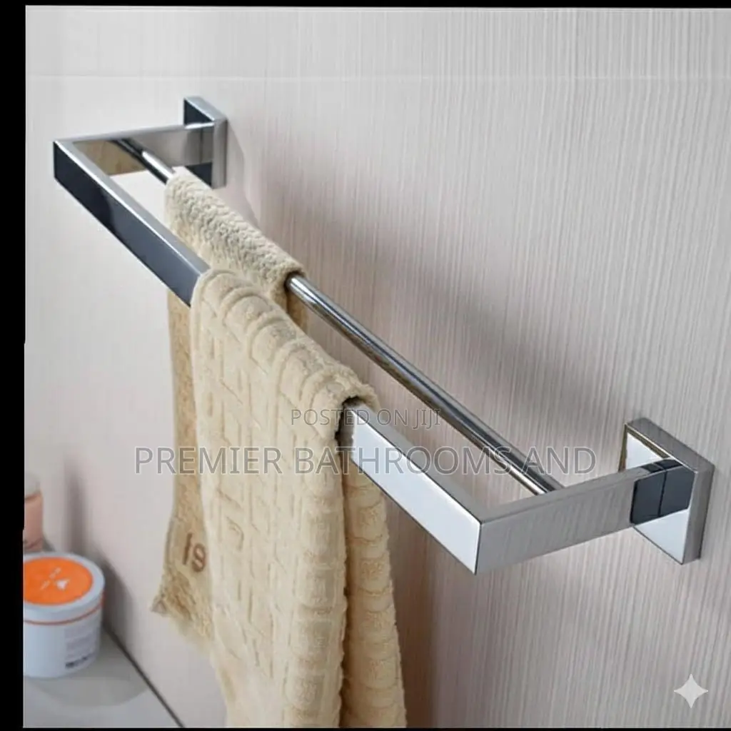 Double Stainless Towel Rack