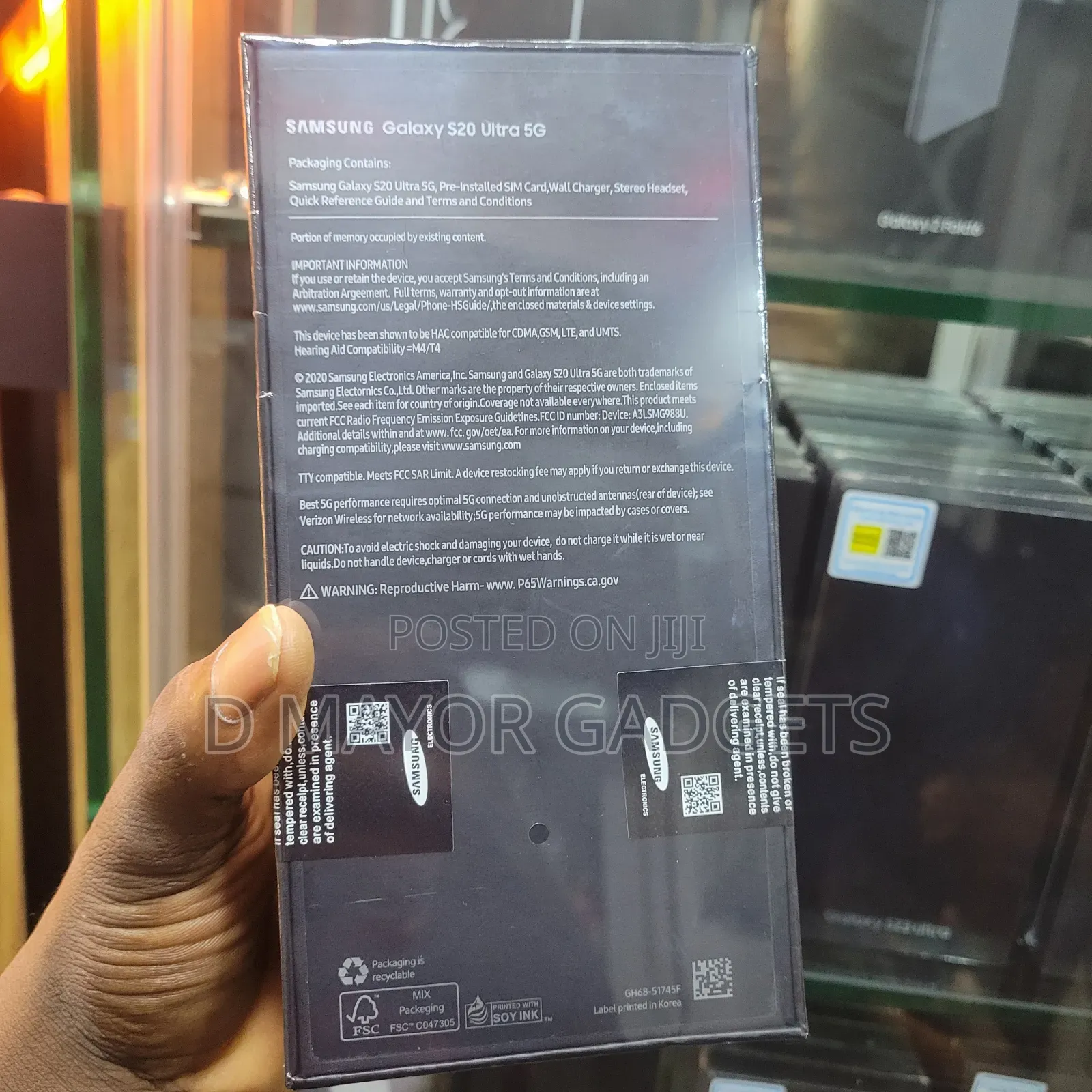 New Samsung Galaxy Note 20 Ultra 512 GB