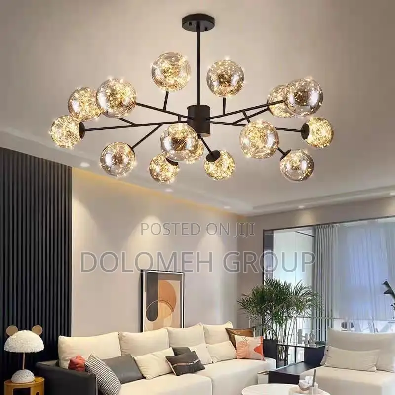 Minimalist Nordic Glass Chandelier