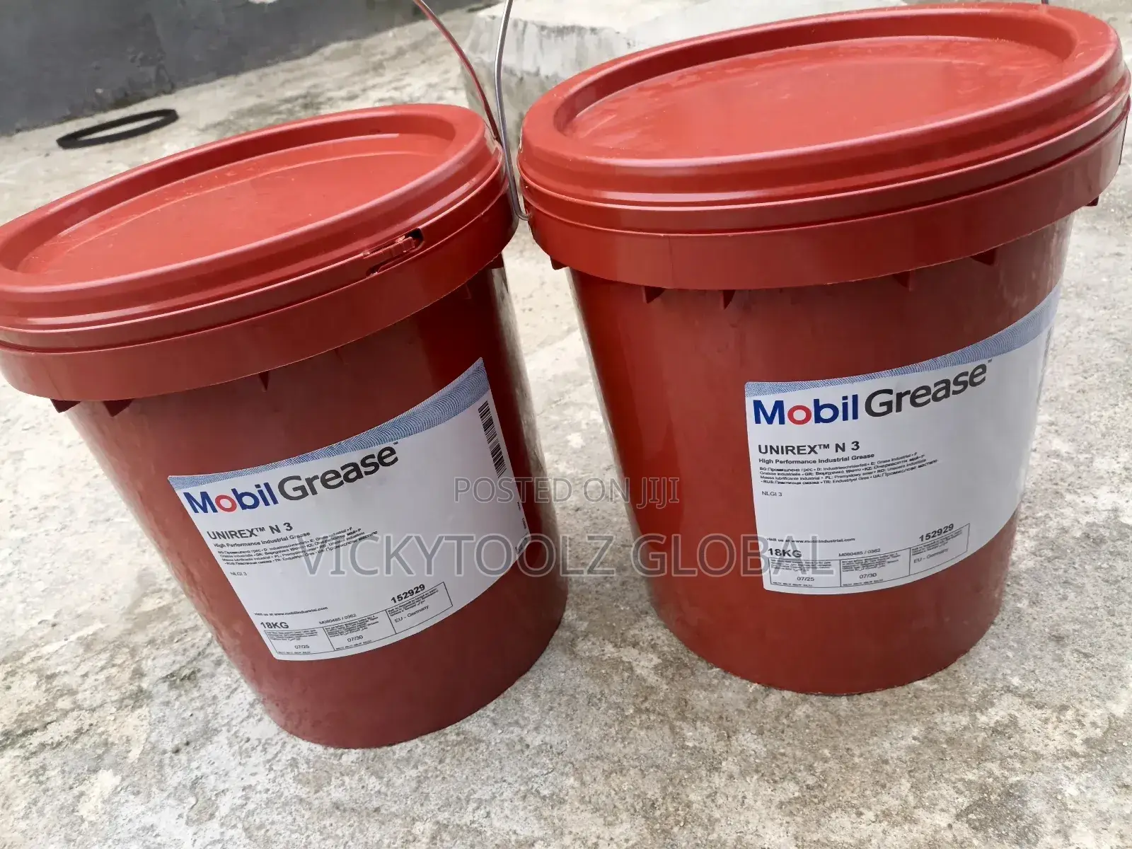 Mobil Grease Unirex N 3 Grease (18kg)