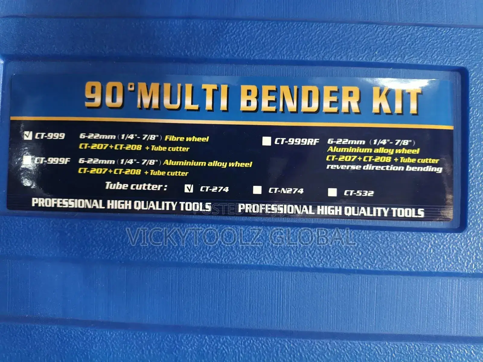 90° Multi Bender Kit /Hvac/R Plumbing Tool Auto Repair Tool