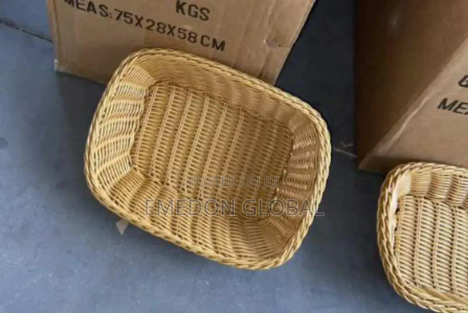 Rattan Woven Multipurpose Food Storage Basket