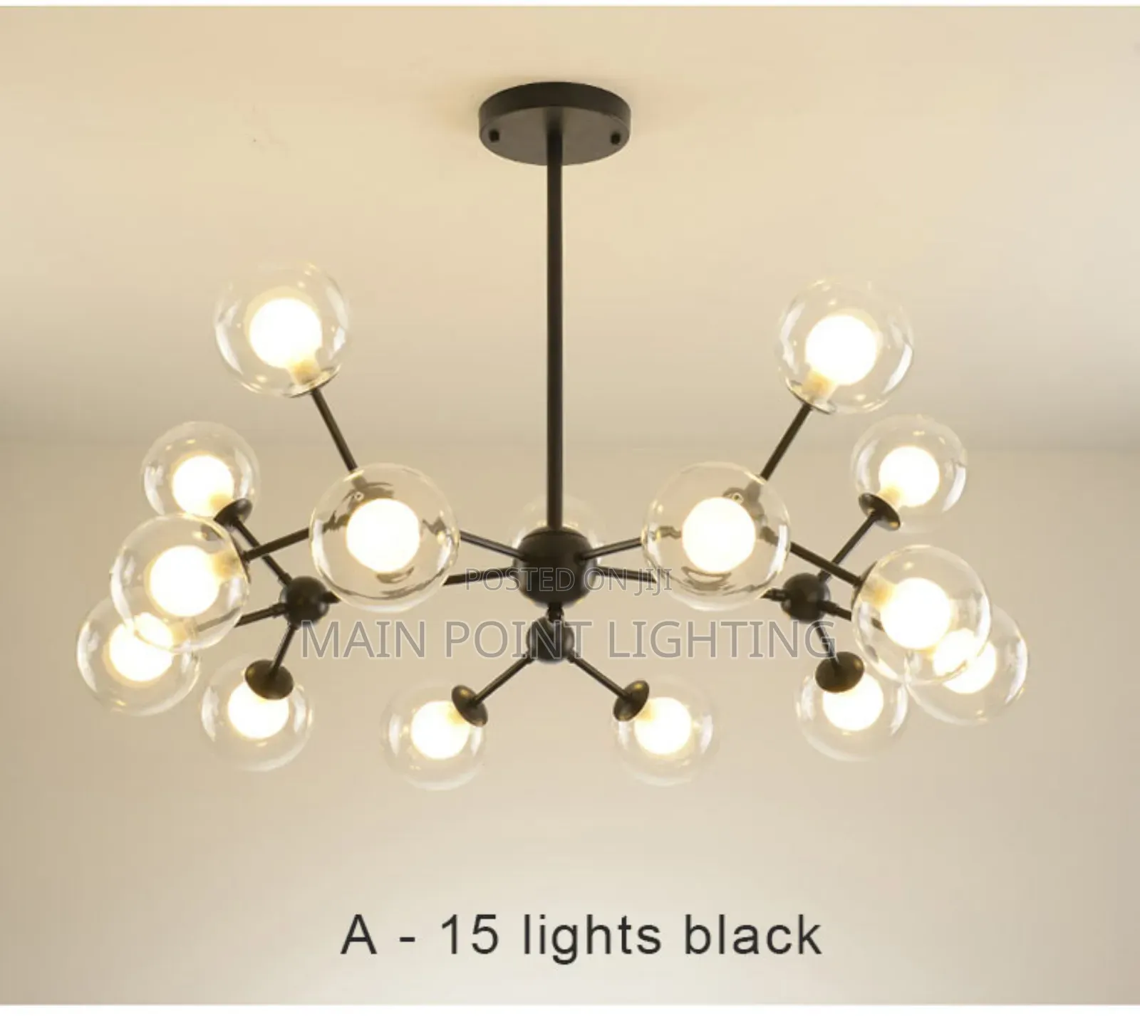 Modern Glass Chandelier
