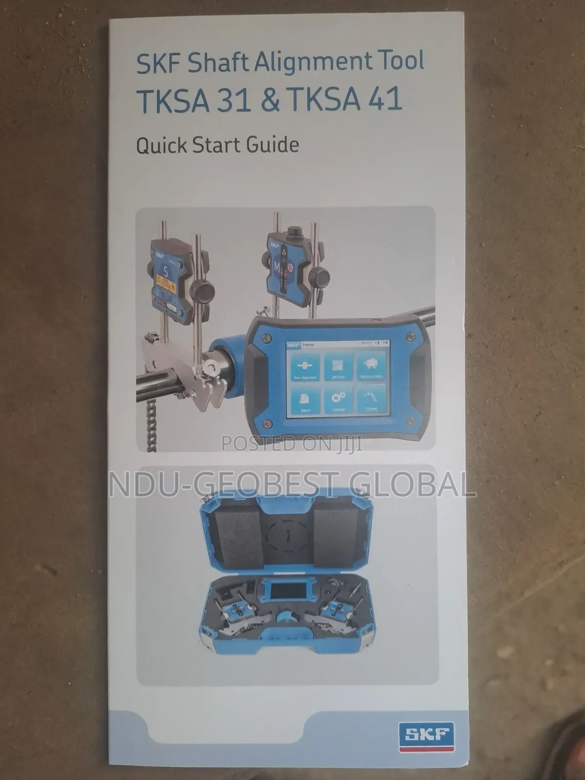Skf Tksa 41 Wireless Laser Shaft Alignment System