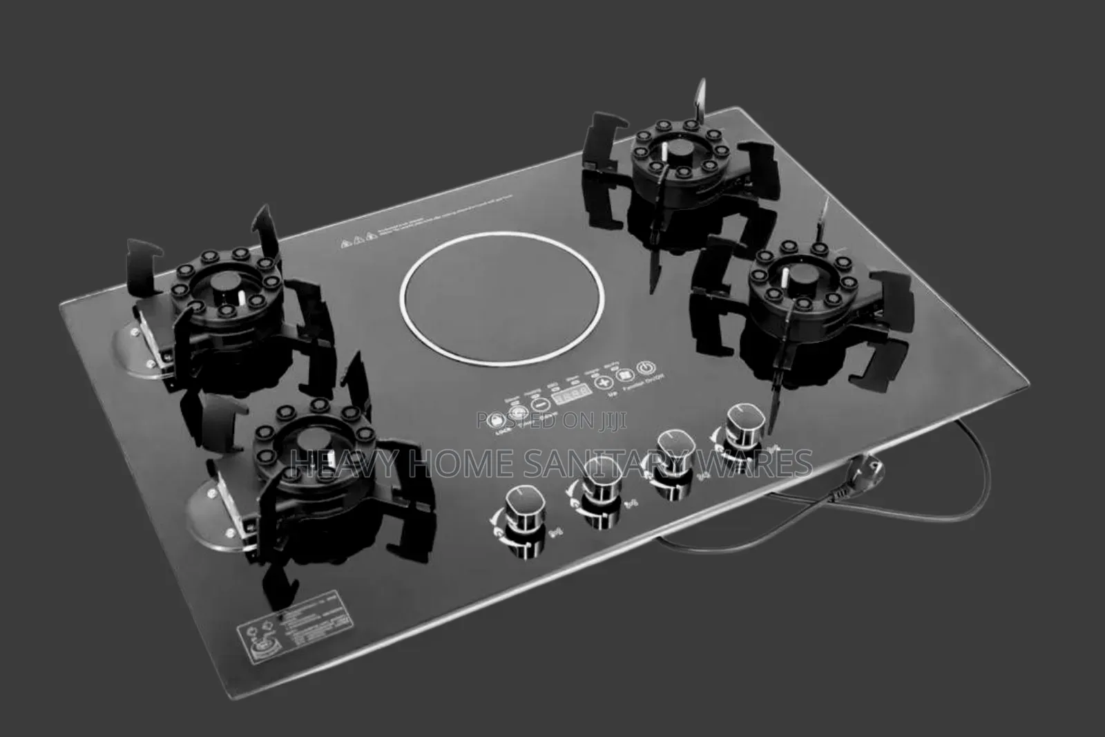 4 Gas Cookers and Electric (Flip Burner)