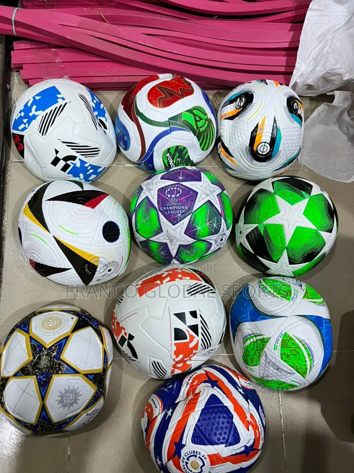 Original Soccer Ball Inspired by Europe Competitions