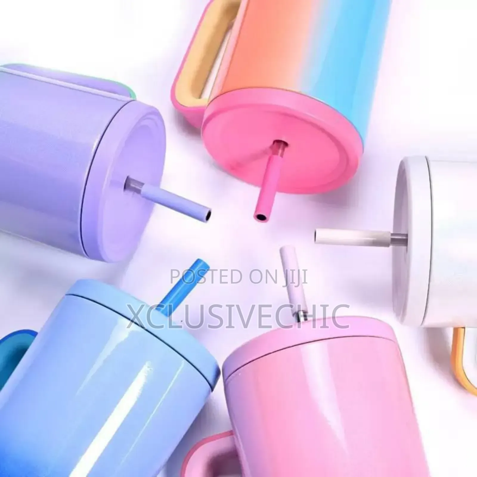 40oz 2 Colours Vacuum Cup With Straw