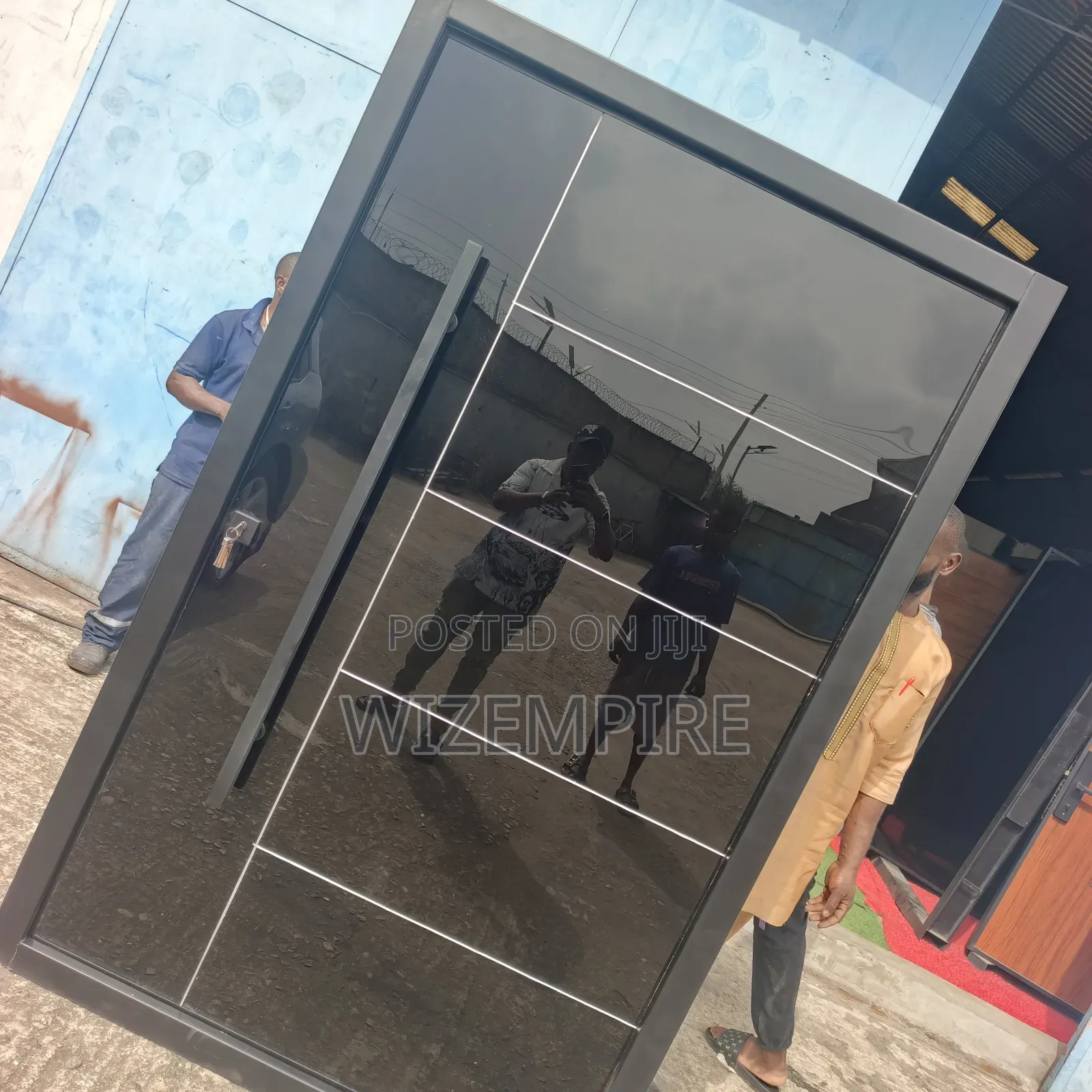 New Design Pivot Door With Smart Lock Available