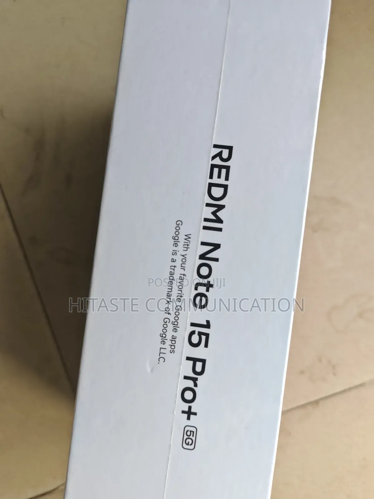 New Xiaomi Redmi Note 15 Pro+ 512 GB Black