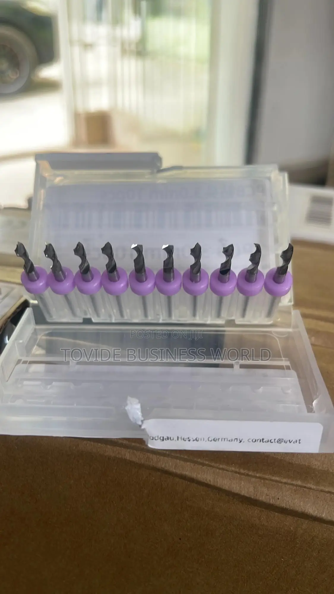 3.175mm PCB Micro Drill Bits 10 Set for CNC Milling Router Machine