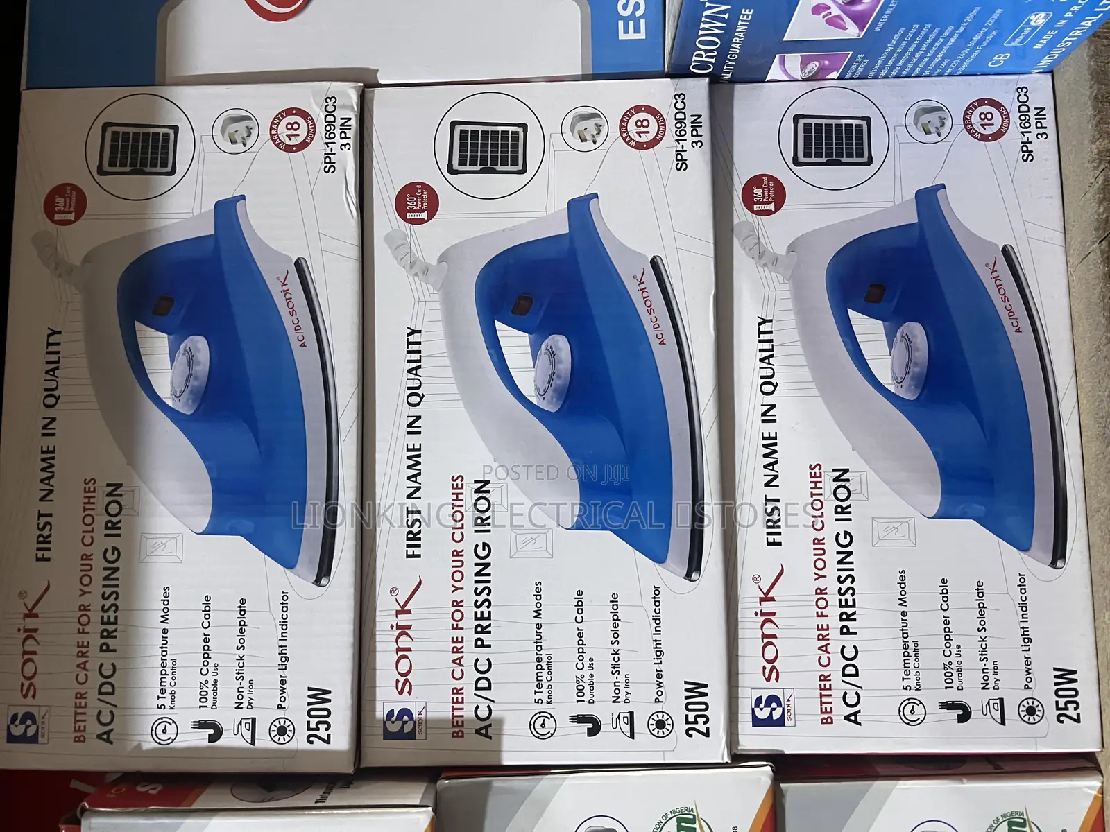 Solar Press Iron