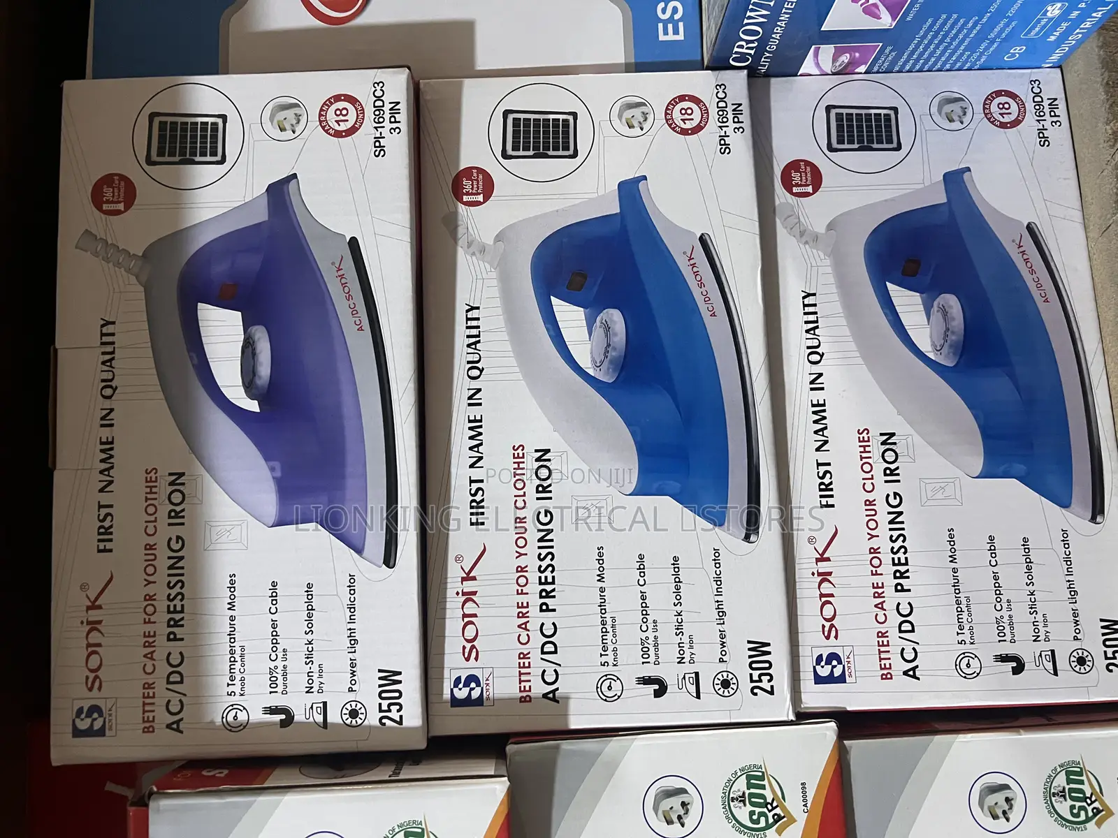 Sonic Solar Ac Dc Iron