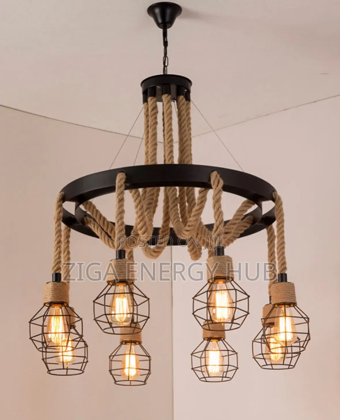 Nordic Design 6 in 1 Pendant Drop Light