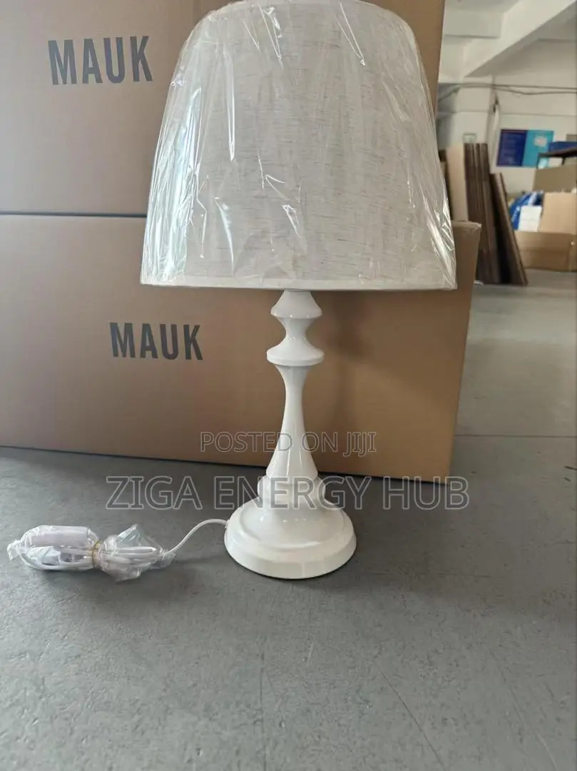 White Unique Desk Lamp