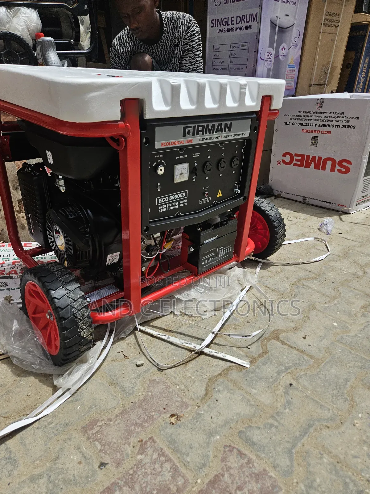 10kva Firman Petorl Generator Remote Control 100%Copper Wire