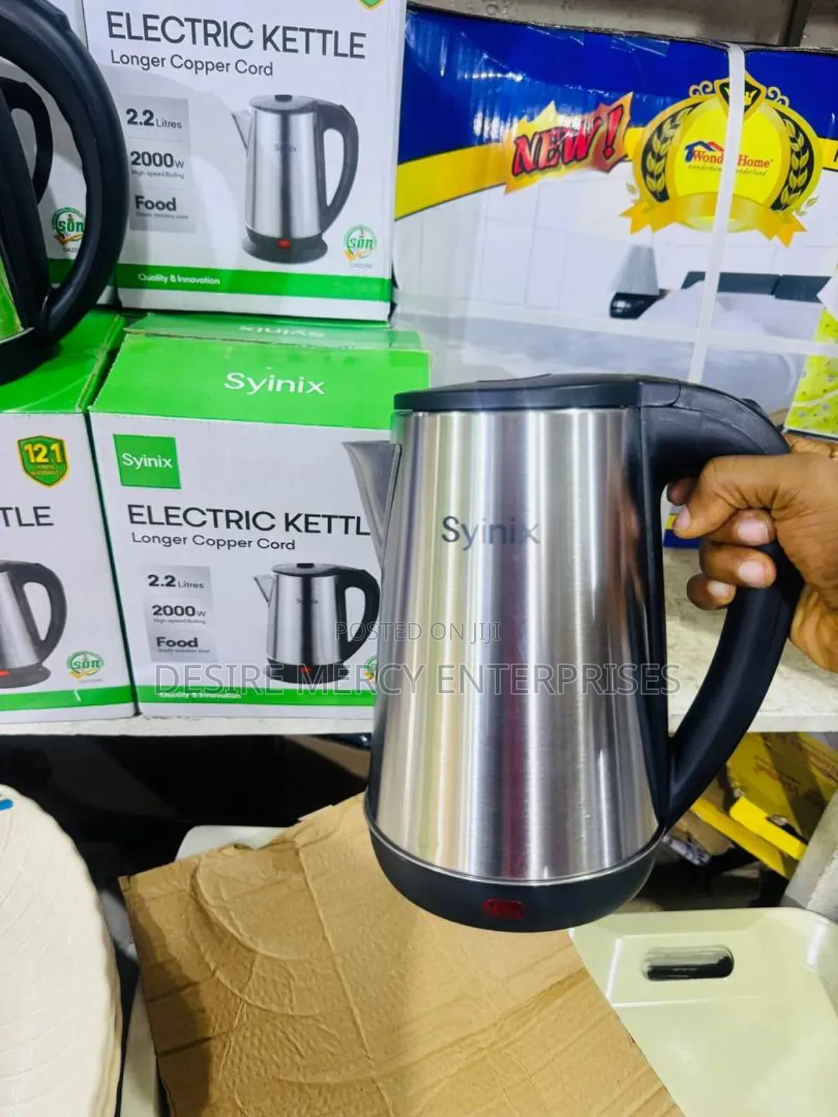 Rashnik/Syinix2.2l Electric Kettle