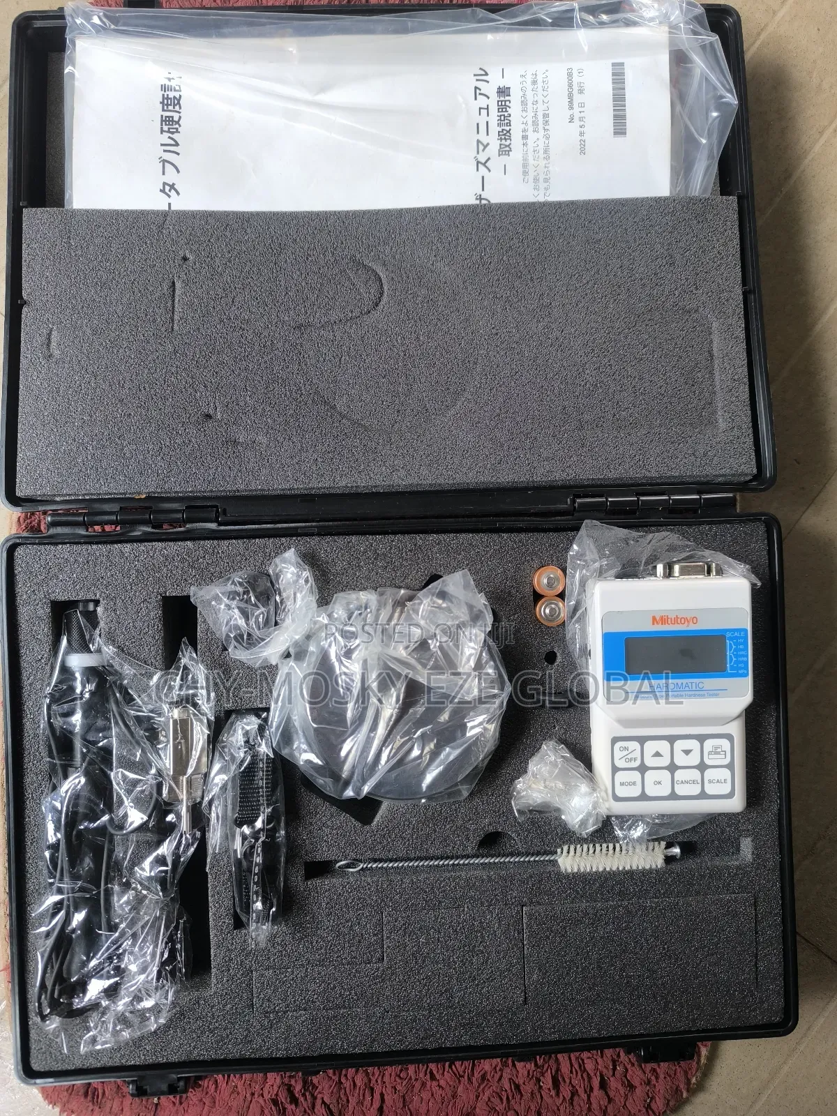 Mitutoyo Hardmatic Rebound Type Portable Hardness Tester