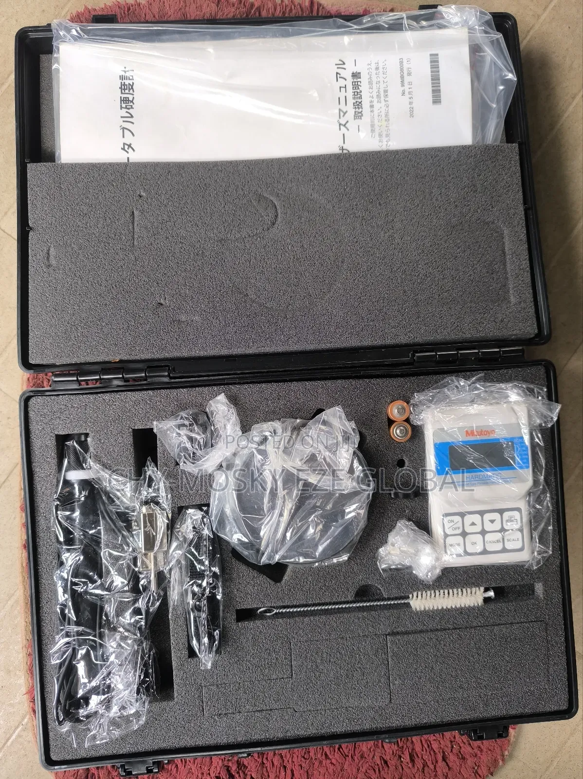Mitutoyo Hardmatic Rebound Type Portable Hardness Tester