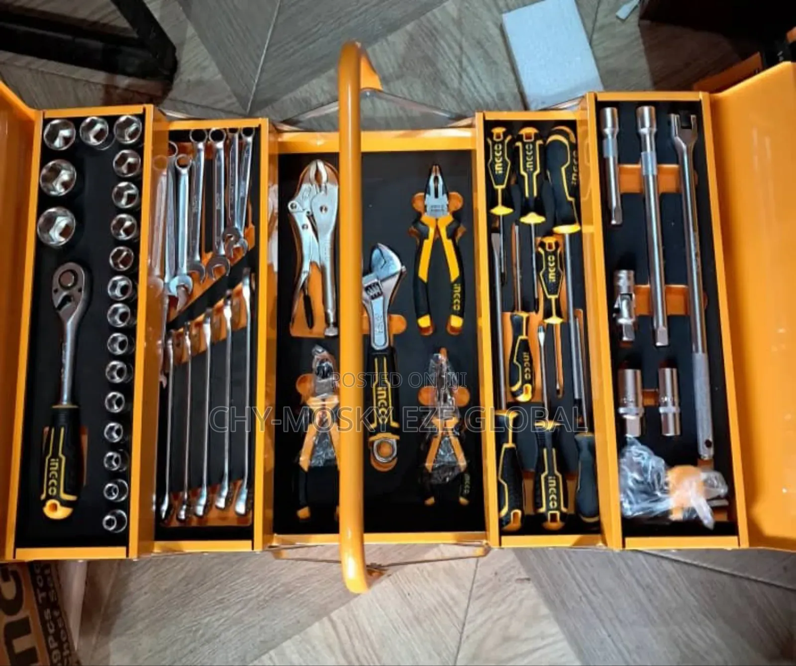 Ingco Mechanical Tools Box (59pcs)