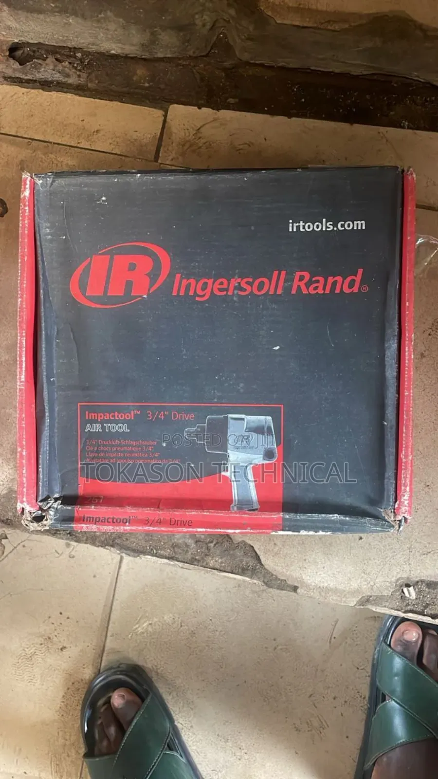 Ingersoll Rand Impactooltm 3/4" Drive Air Impact Wrench