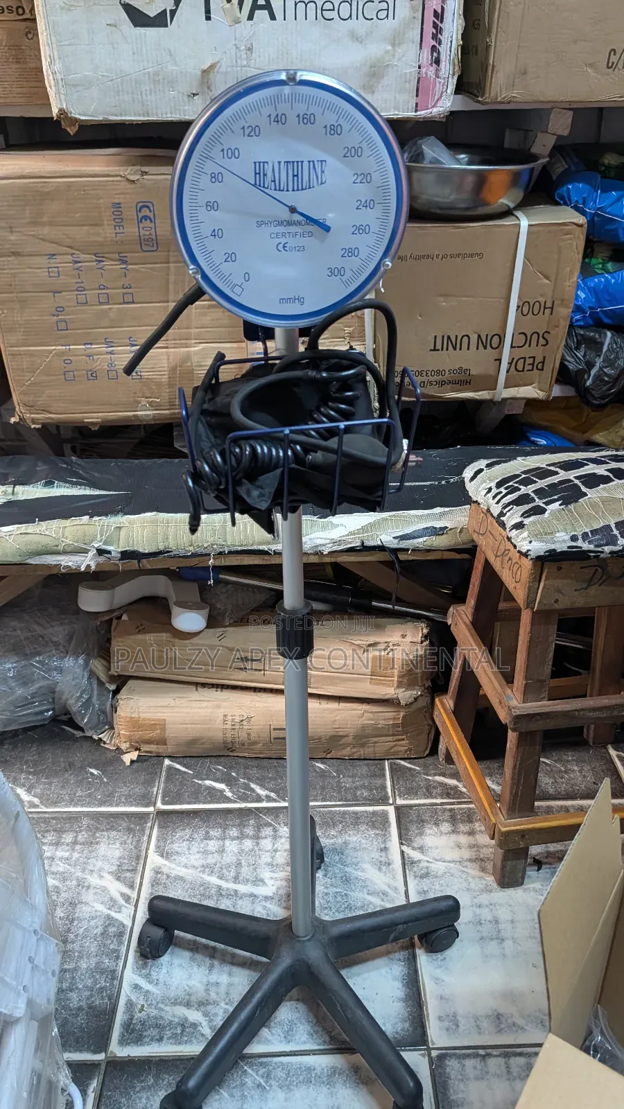 Aneroid Blood Pressure Machine On Trolley