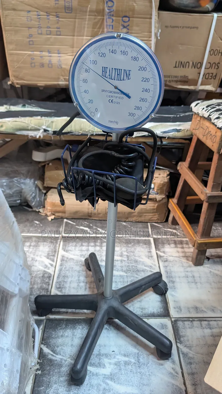 Aneroid Blood Pressure Machine On Trolley