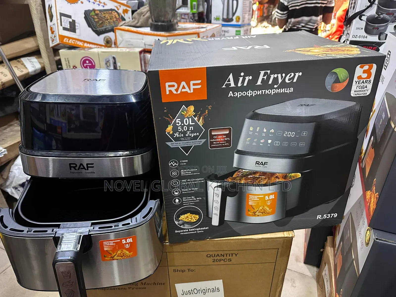 Raf 5.0l Capacity Airfryer